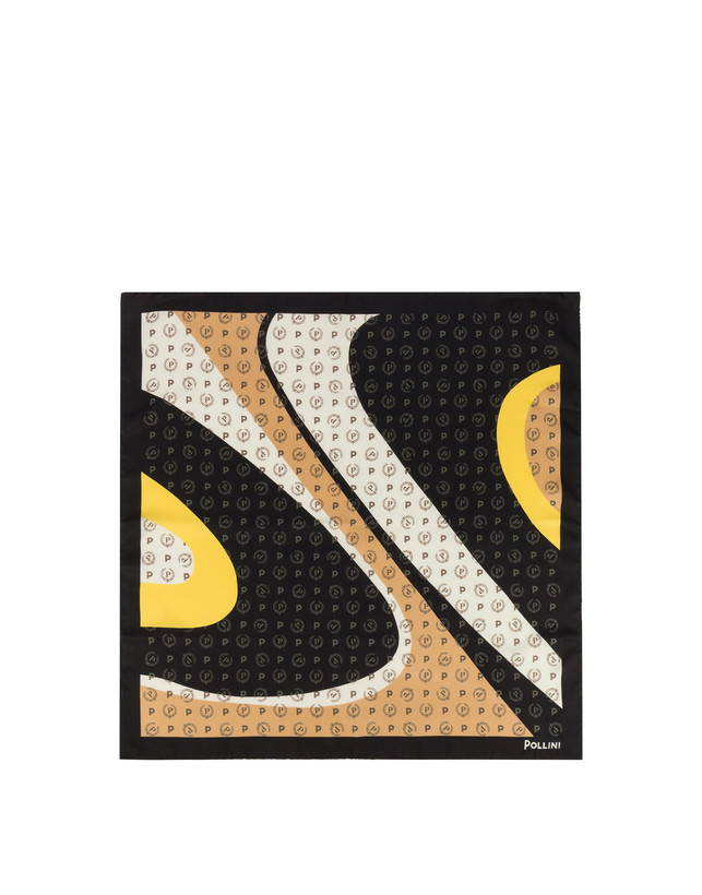 Foulard in seta 70's Heritage Print Photo 3