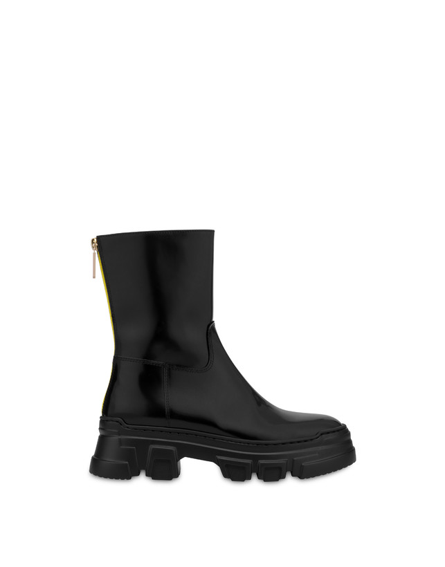 Unexpected Color abrasive calfskin ankle boot Photo 1