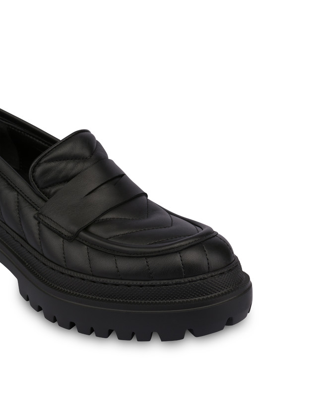 Soft Touch nappa matelassé leather loafers Photo 4