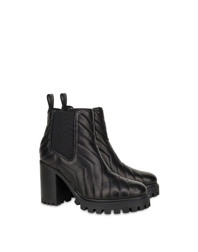 Soft Touch nappa matelassé leather beatles Photo 2