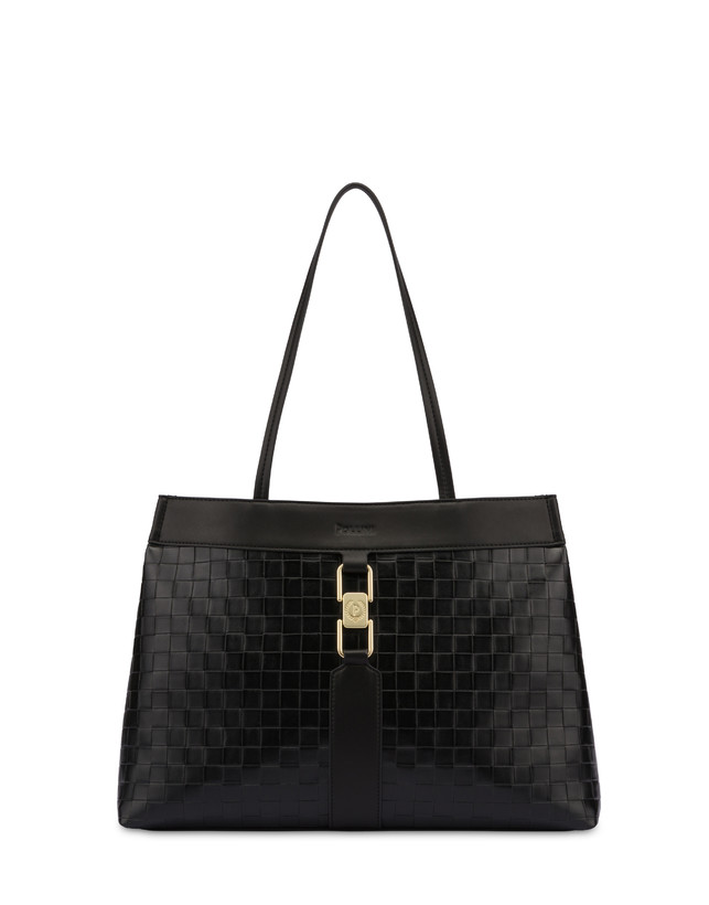 Borsa con stampa intreccio Laurel Horsebit Photo 1