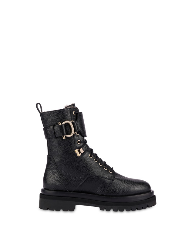 Balkan combat Boot in calfskin Photo 1