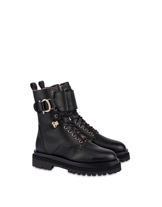 Balkan combat Boot in calfskin Photo 2