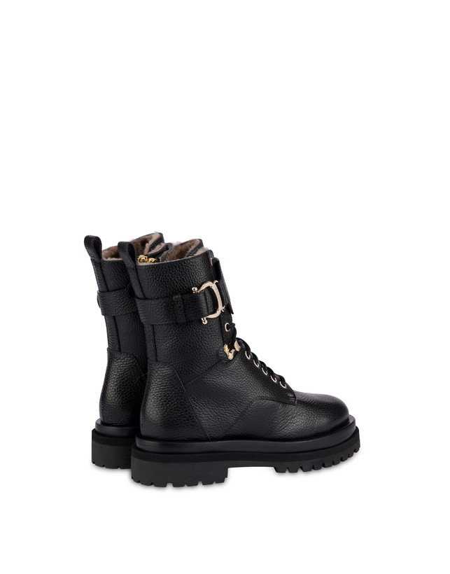 Balkan combat Boot in calfskin Photo 3