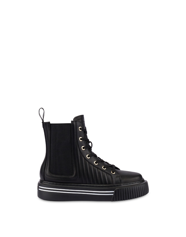 High sneakers in nappa matelassé Doona Photo 1