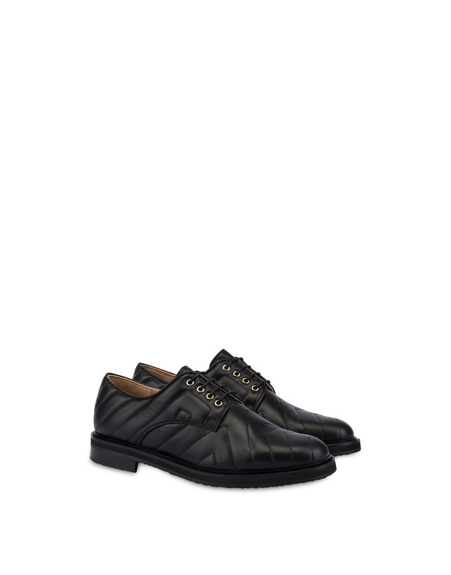Derby in quilted nappa leather Soft Touch Photo 2