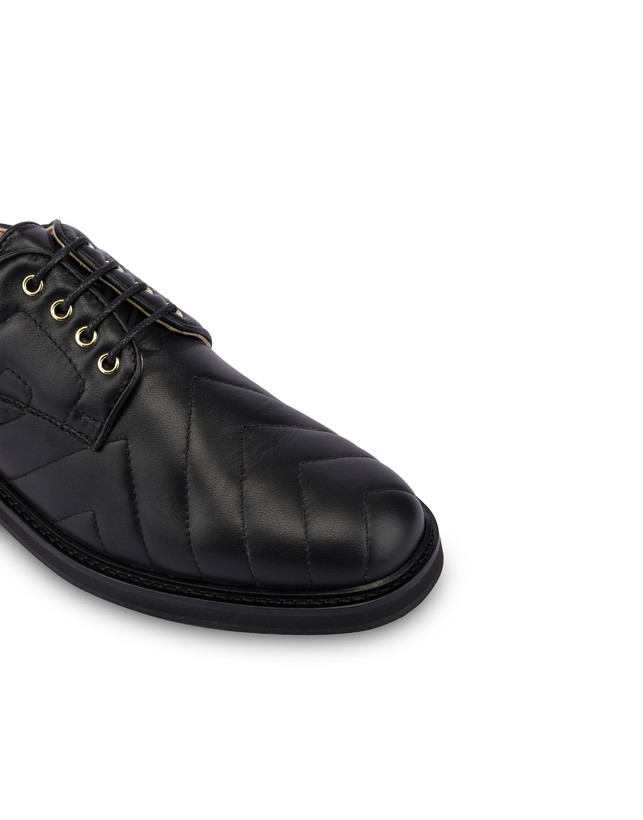 Derby in quilted nappa leather Soft Touch Photo 4