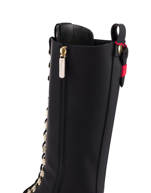 Pollini Ice Cracker crust leather boots Photo 4