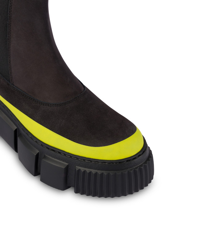 Wet Look beatles in nubuck Photo 4