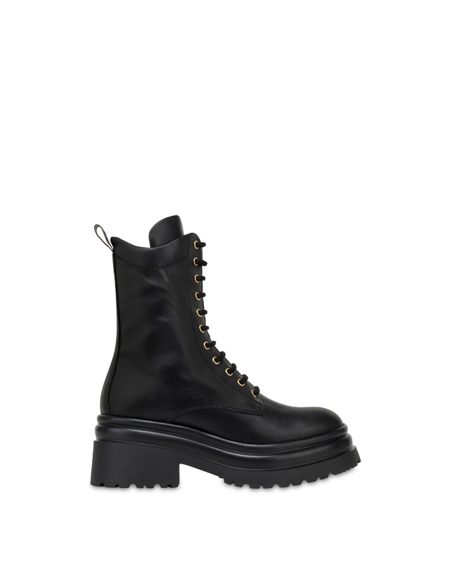 Lomdon Beat combat boot in calfskin Photo 1