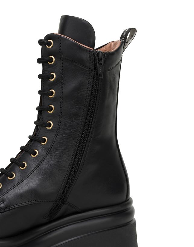 Lomdon Beat combat boot in calfskin Photo 4
