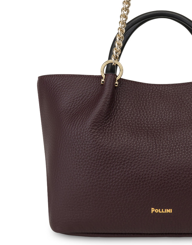 Borsa in vitello bottalato double Marlene Photo 6