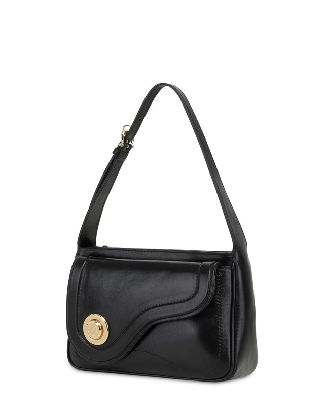 Borsa a spalla in vitello Lena Photo 2