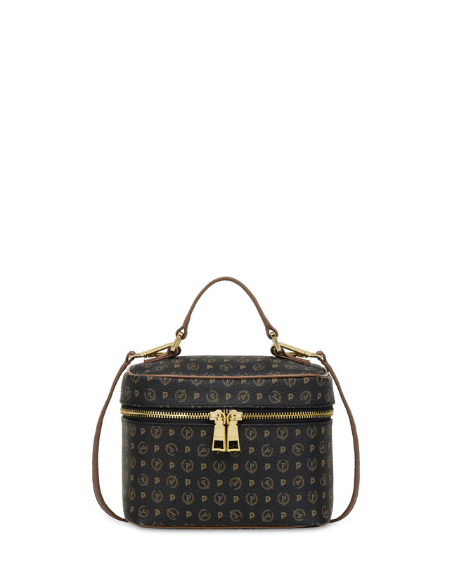 Borsa beauty piccola Heritage Logo Classic NERO/MARRONE donna - Pollini  Online Boutique - POLLINI Online Boutique