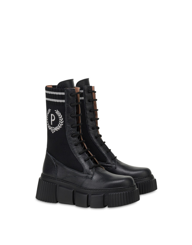 Stretch Out ankle boots in stocking and calfskin Photo 2