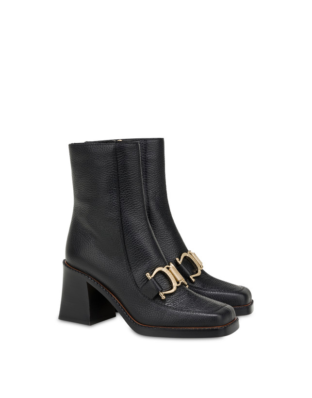 Natalia calfskin ankle boots Photo 2