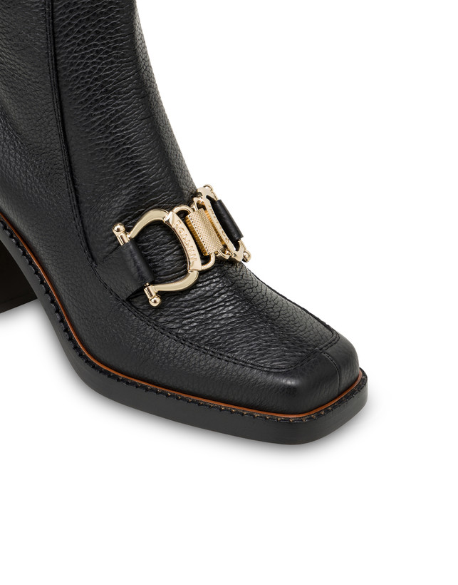 Natalia calfskin ankle boots Photo 4