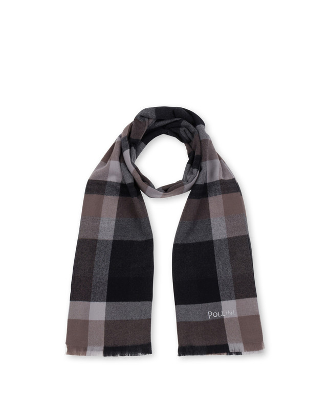 Tartan wool scarf Photo 2