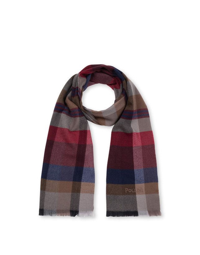Tartan wool scarf Photo 2