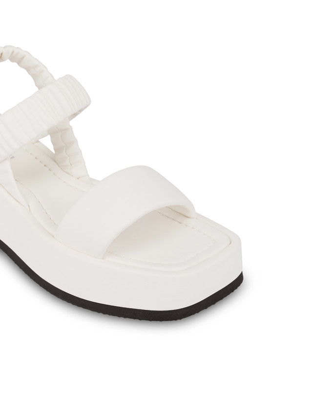 New Land nappa leather flatform sandals