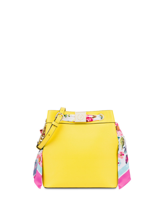 Borsa a secchiello con foulard Flower Garden Photo 1