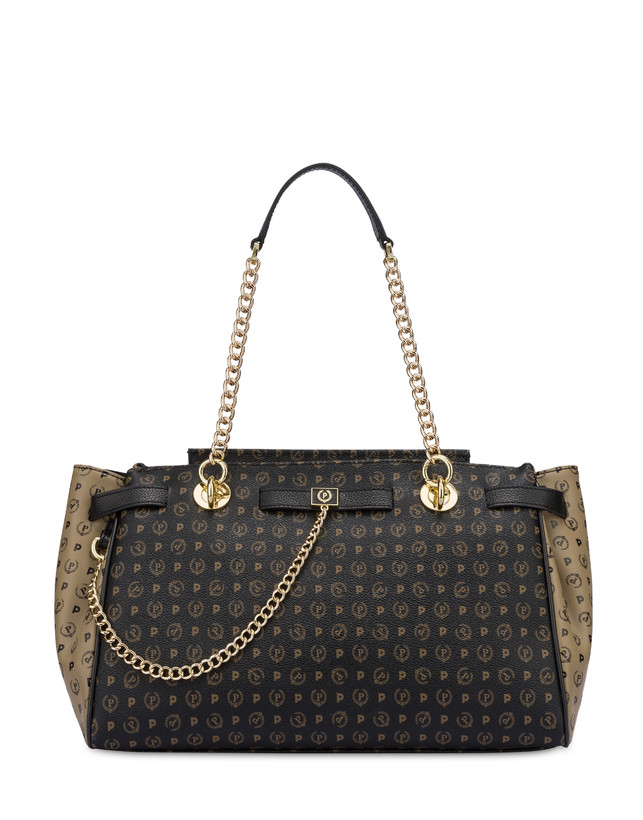 Heritage Soft Touch two-tone double-handle bag Photo 5
