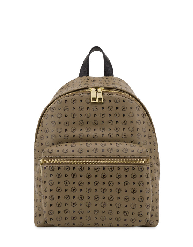 Pollini Zaino Heritage Soft Touch Taupe/nero