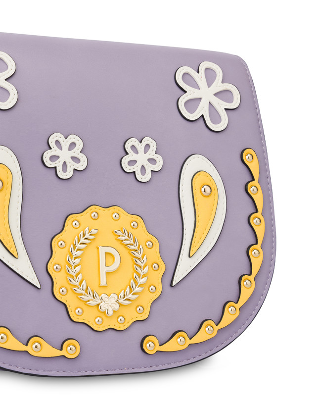 Borsa a tracolla con patch Boho Photo 5
