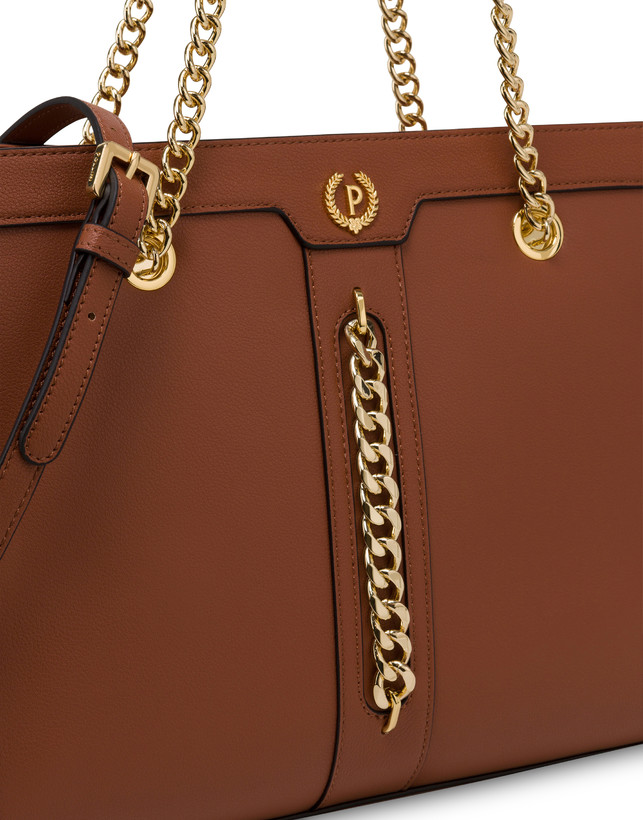 Glam double handle bag with chain Photo 5