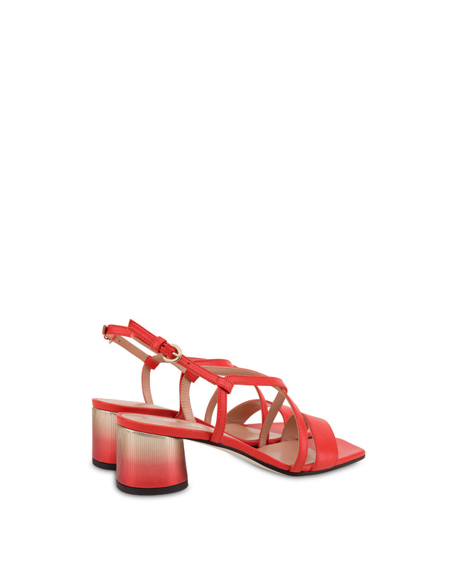 Corinto metallic heel sandals Photo 3