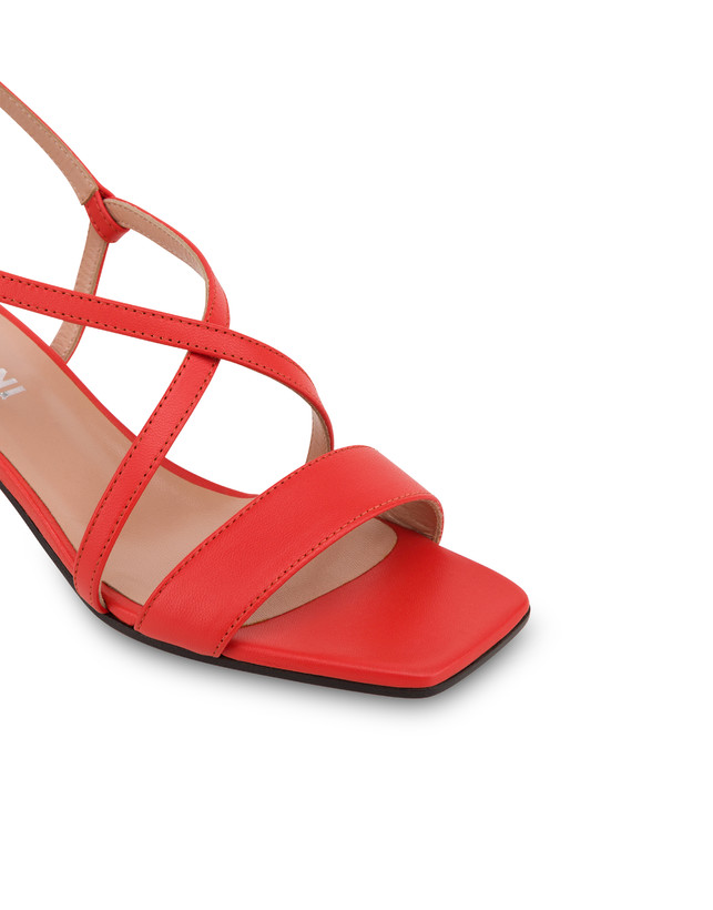 Corinto metallic heel sandals Photo 4