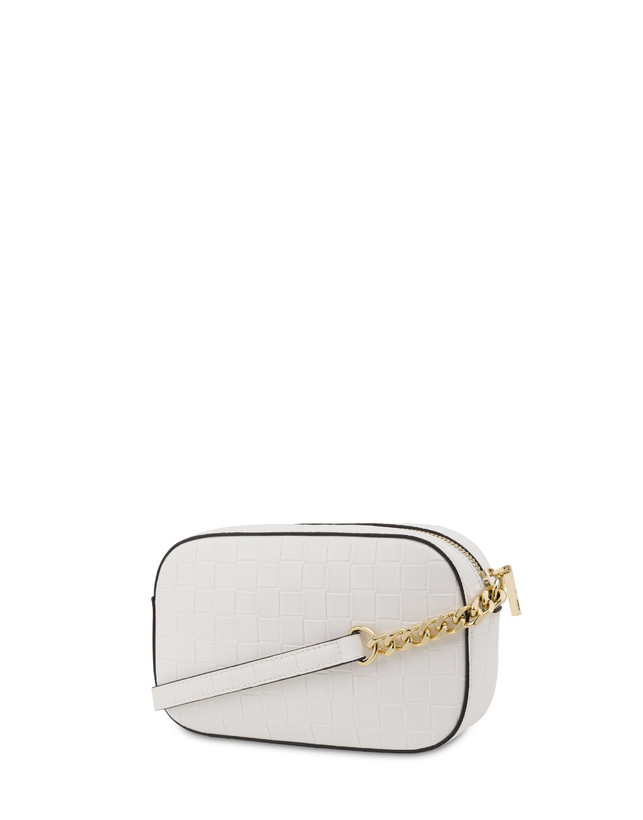 Piccola borsa a tracolla con stampa intreccio Take your time Photo 3