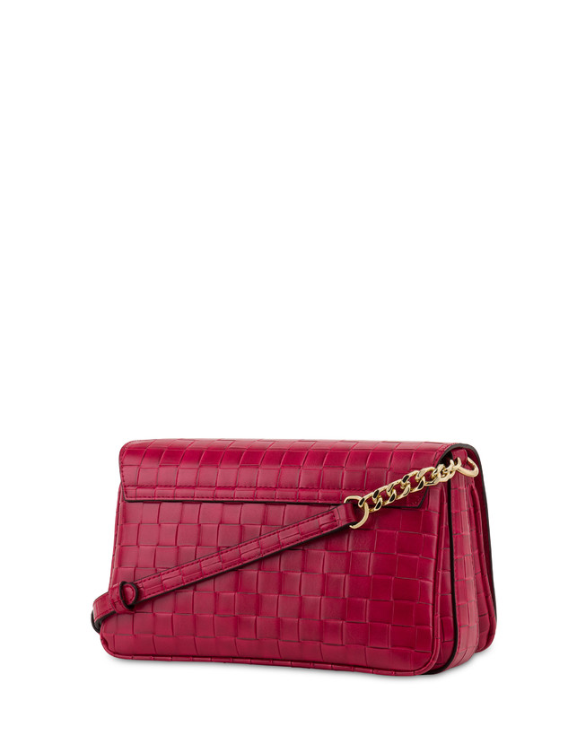 Borsa a tracolla con stampa intreccio Take your time Photo 3