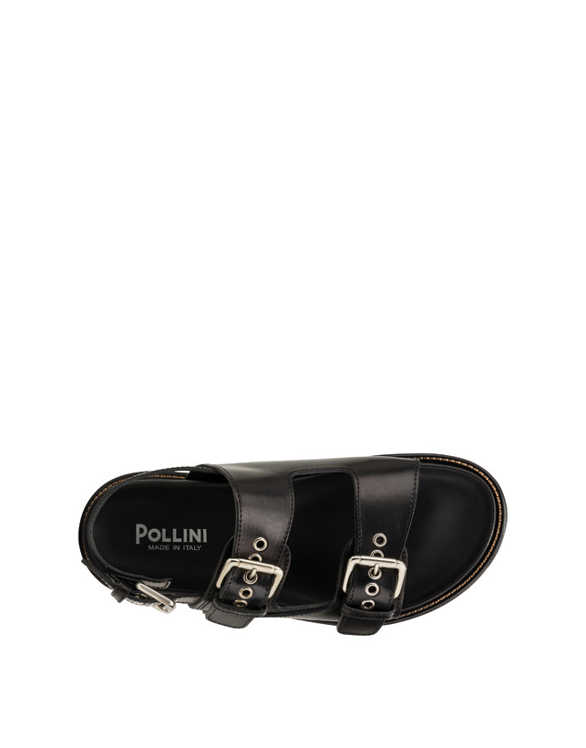 Natural Feeling cowhide sandals with straps Photo 3