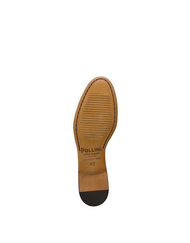 Split leather sacchetto loafers Photo 4