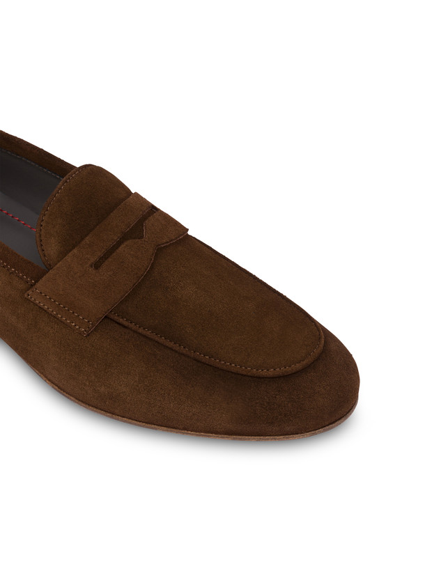 Split leather sacchetto loafers Photo 5
