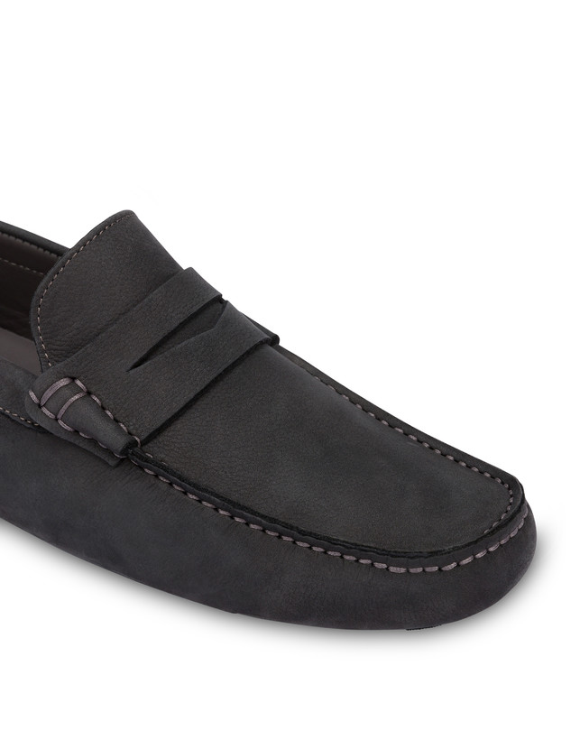 Drivers nubuck moccasins Photo 5