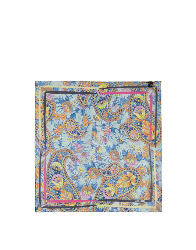 Foulard in seta Floral Paisley Photo 2