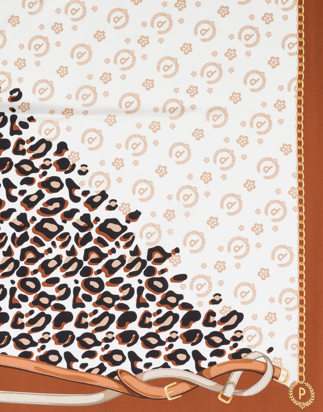 Foulard in seta con stampa animalier Photo 3