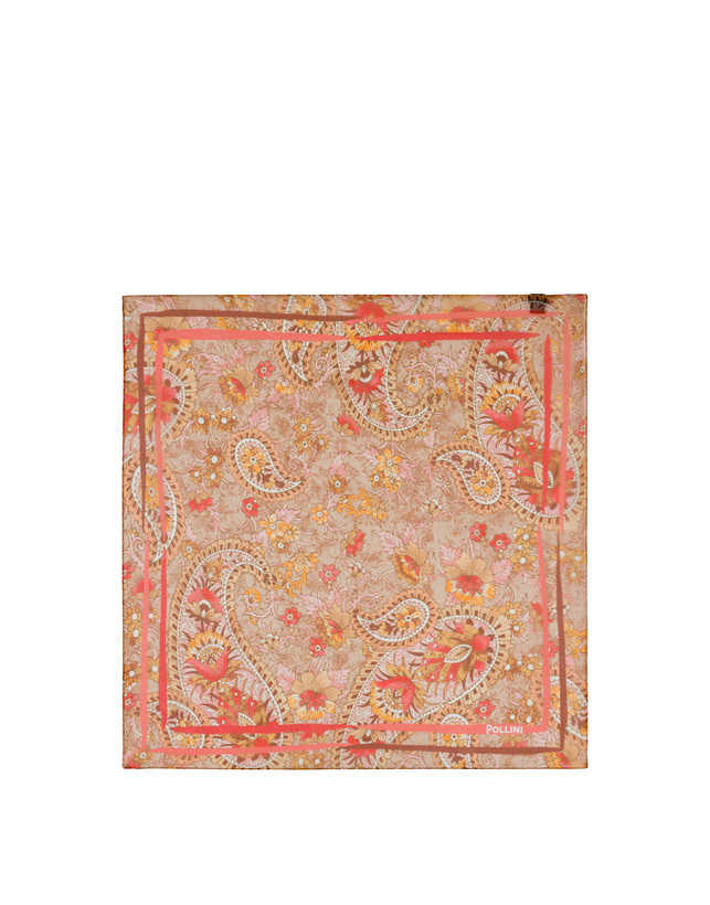 Foulard in seta Floral Paisley Photo 2