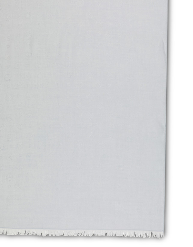 Sciarpa con logo jacquard all over Photo 3