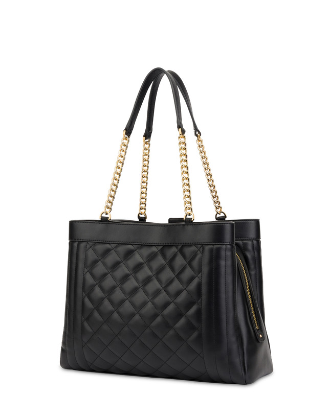 Tote bag matelassé Check the lines Photo 3