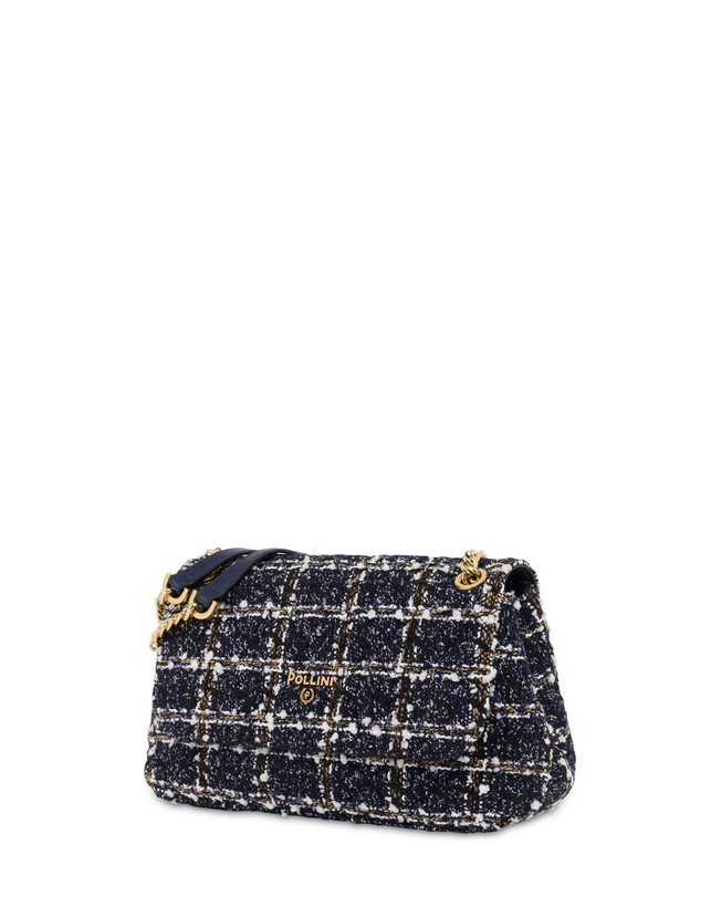 Borsa a spalla in tessuto bouclé Waltzer Night Photo 2