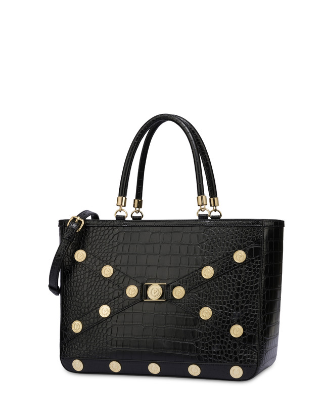 Royal Penny crocodile print Tote bag Photo 2