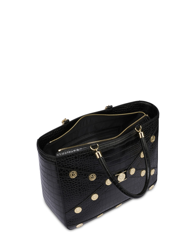 Royal Penny crocodile print Tote bag Photo 4