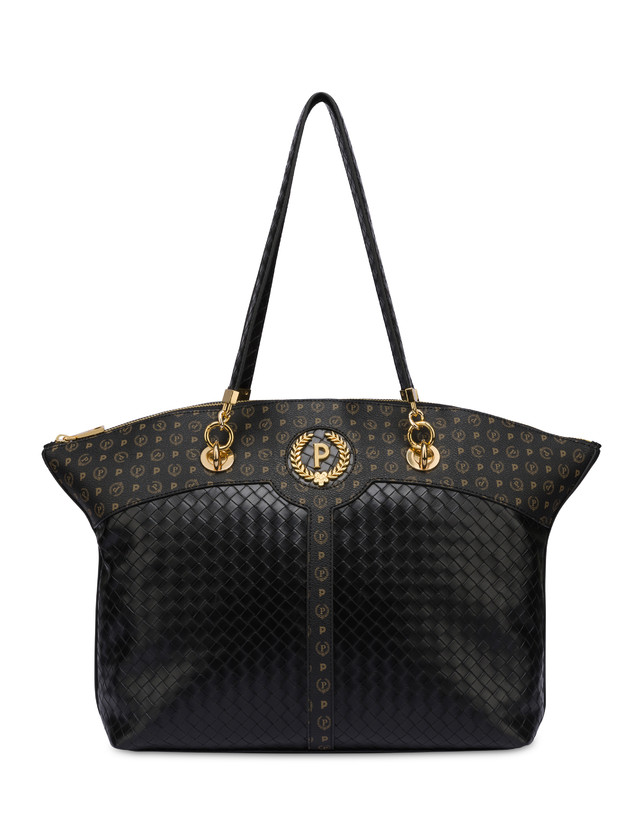 Tote bag stampa intreccio Royal Laurel Photo 1