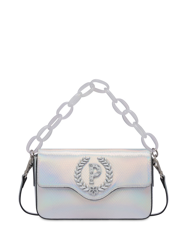 Iridescent candy bag with oversized chain Photo 1