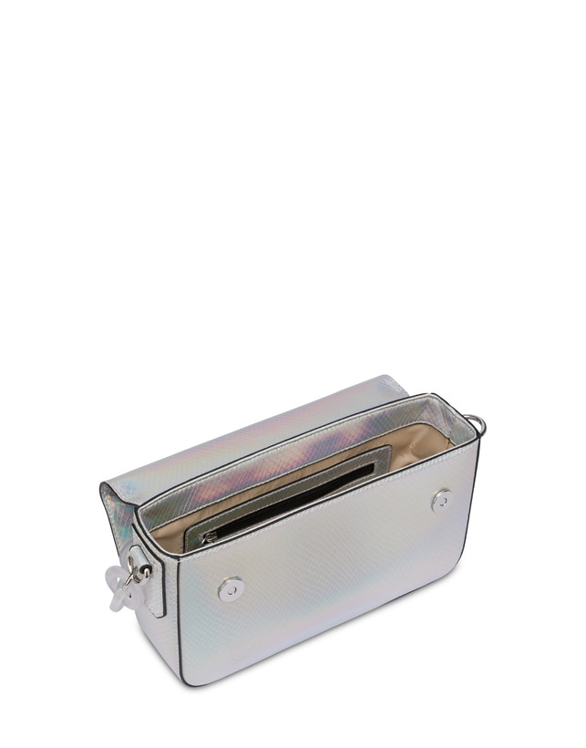 Iridescent candy bag with oversized chain Photo 4