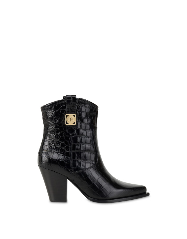 Texas Flair Crocodile Print Boot Photo 1