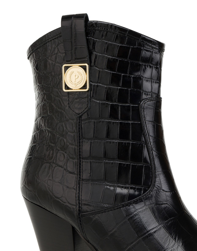 Texas Flair Crocodile Print Boot Photo 4